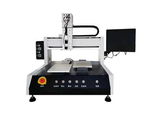 CCD Vision Positioning Glue Dispenser Machine High Speed With Injection Valve