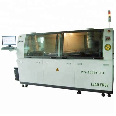 Dual Wave Soldering Machine Industrial PC Controlled For Production Line