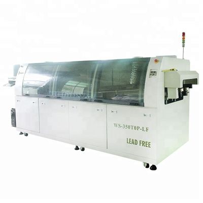 DIP PCB Wave Soldering Equipment With Industrial Computer Control System