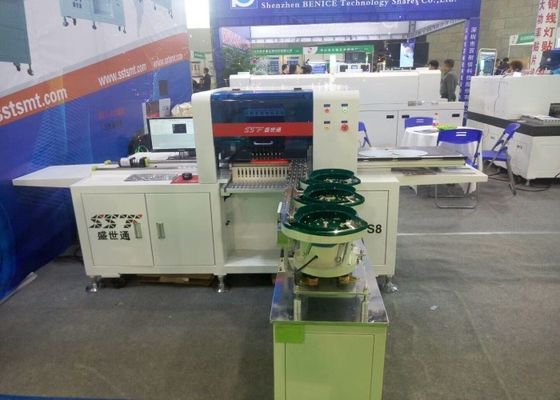 LED Light SMT Assembly Machine , High Accuracy SMD Pick And Place Machine