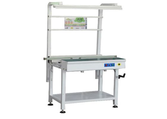 Width Adjustable SMT PCB Conveyor / Handling Equipment With Fluorescent Lamps