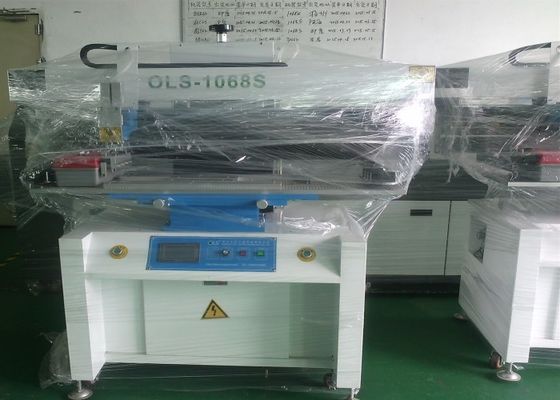 LED Tube Light PCB SMT Screen Printer , 1.2 Meter Solder Paste Stencil Printer
