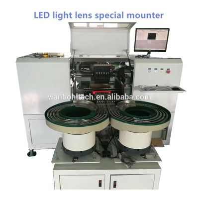 LED/TV lens mounter, LED lens mounter, LED lens pick and place machine