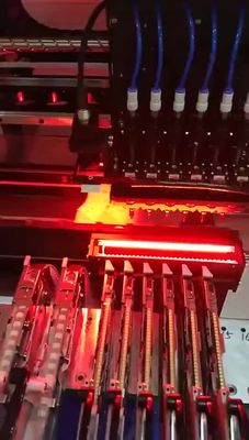 High speed pick and place machine 6 heads 25000CPH of bulb light electronic feeder