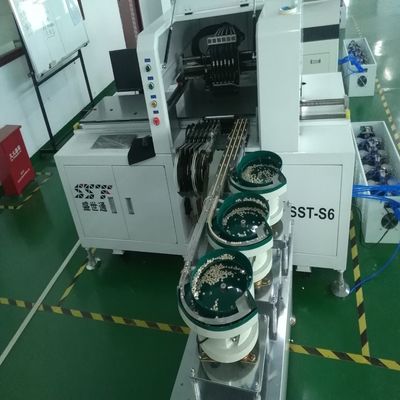 High speed pick and place machine 6 heads 25000CPH of bulb light electronic feeder