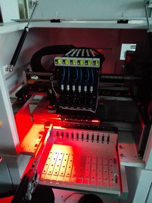 High speed pick and place machine 6 heads 25000CPH of bulb light electronic feeder