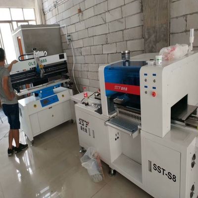 1.5m Semi Automatic Stencil Printer Machine For LED Tube Light / Strip Light