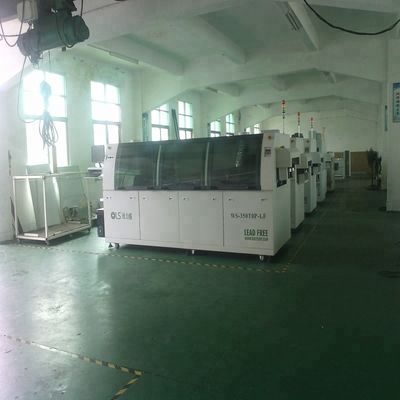 Lead Free Wave Solder Machine , Automatic DIP Line Wave Soldering Equipment