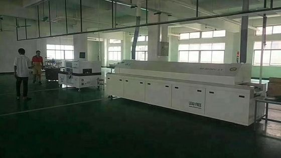 PC Control SMT Reflow Oven High Performance With Conveyor Rail Option