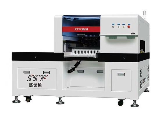 8 Heads Granite Table SMT Assembly Machine Fast Speed For 1.2m PCB LED Strip