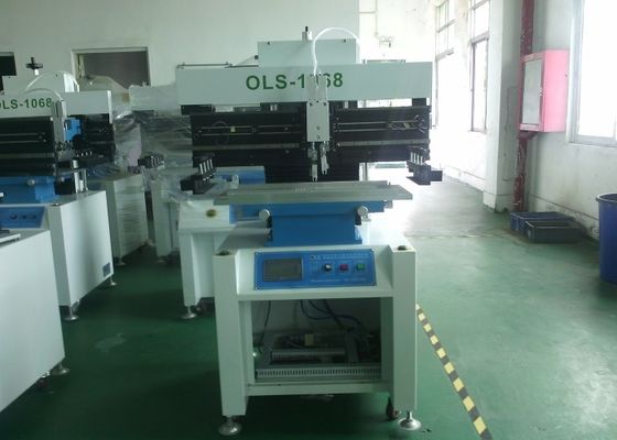 0.6m LED Solder Paste Screen Printer Easy Operated With Servo System