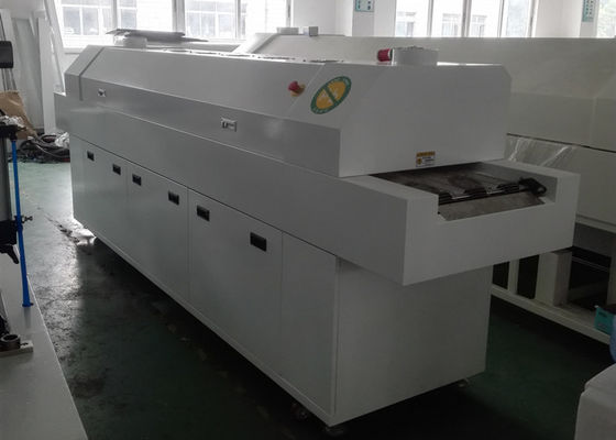 Economic 6 Zones SMT Reflow Oven for LED lighting factory Tube bulb light