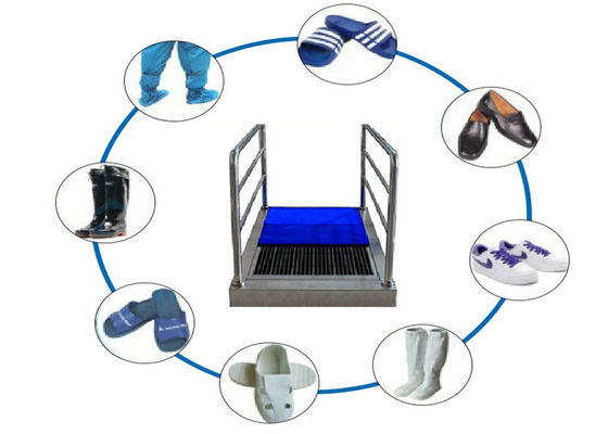 Hotel Entrance Stainless steel 3m Shoe Sole Cleaner Machine